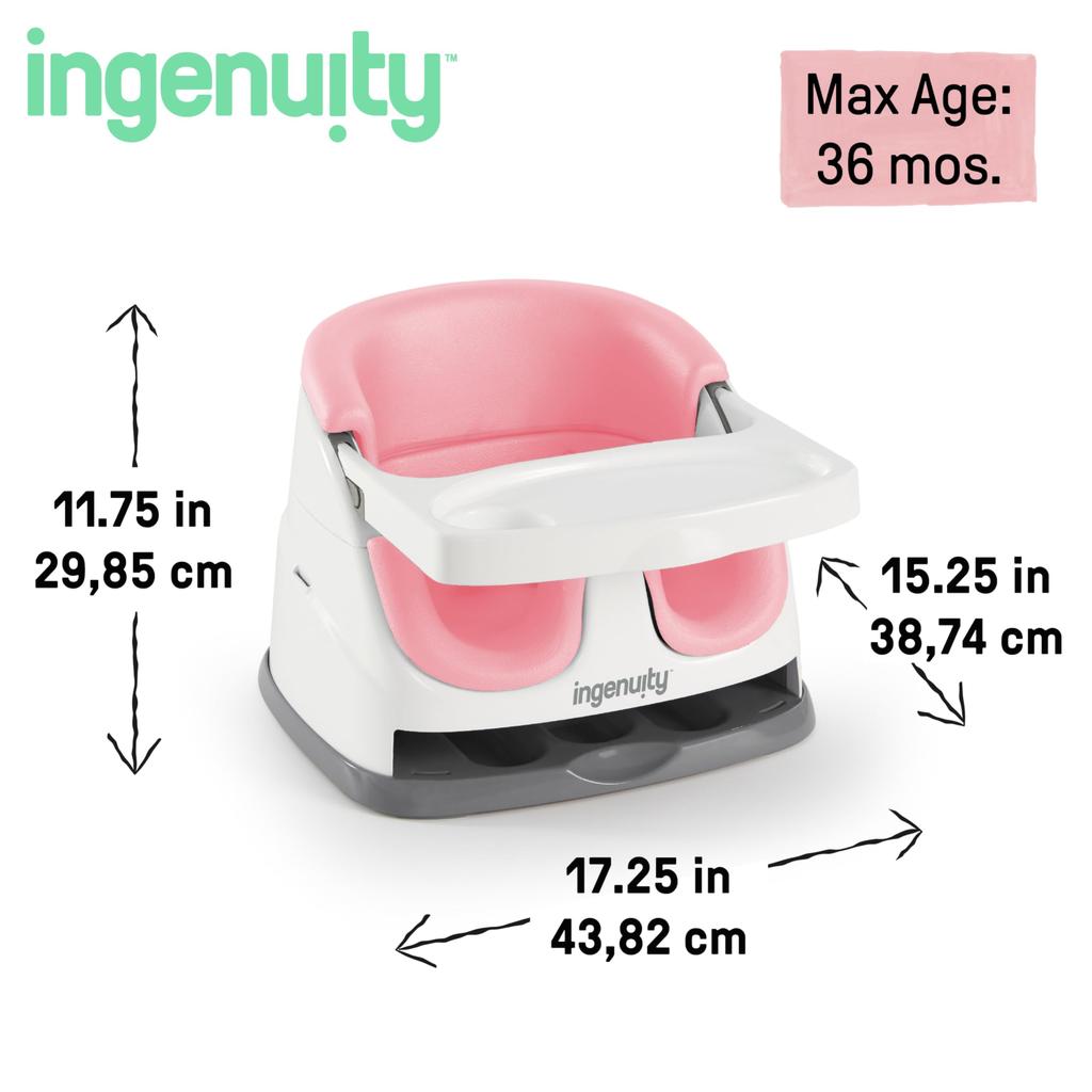 Ingenuity Baby Base Пионовый розовый (16726)