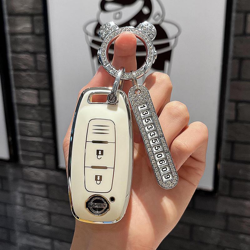 Специальный чехол для ключей Nissan Teana2023Новый высококачественный защитный чехол для пряжки сумки