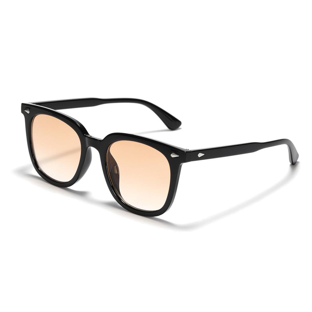 J2314 Очки Квадратные Солнцезащитные Очки Цветные Линзы Заклепки Ретро Солнцезащитные Очки Женские Солнцезащитные Очки Мужские