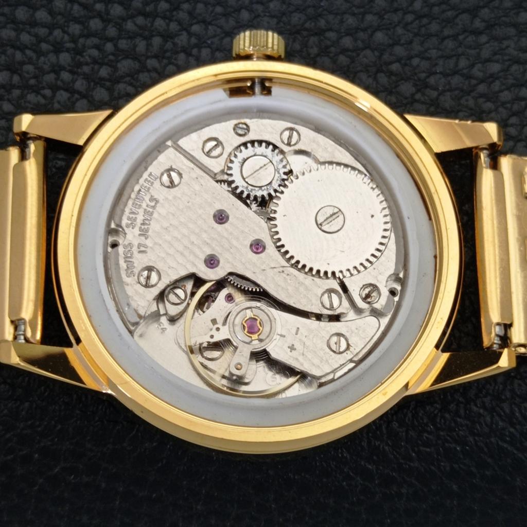 ШВЕЙЦАРСКИЕ ВИНТАЖНЫЕ МУЖСКИЕ ЧАСЫ MONTINE С РУЧНЫМ ЗАВОДОМ, ОТРЕСТАВРИРОВАННЫЕ, С БЕЛЫМ ЦИФЕРБЛАТОМ a441564-5