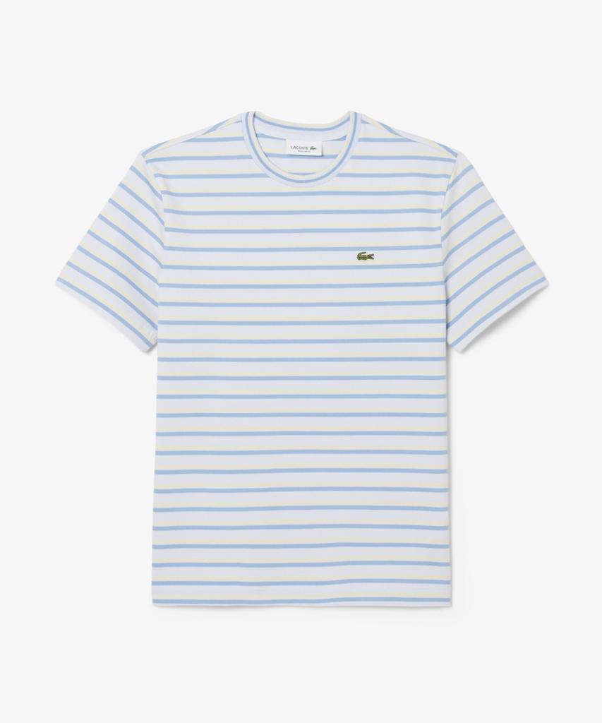 Женская футболка LACOSTE с мультиполосками, короткий рукав Tf7574-56G 4Bi