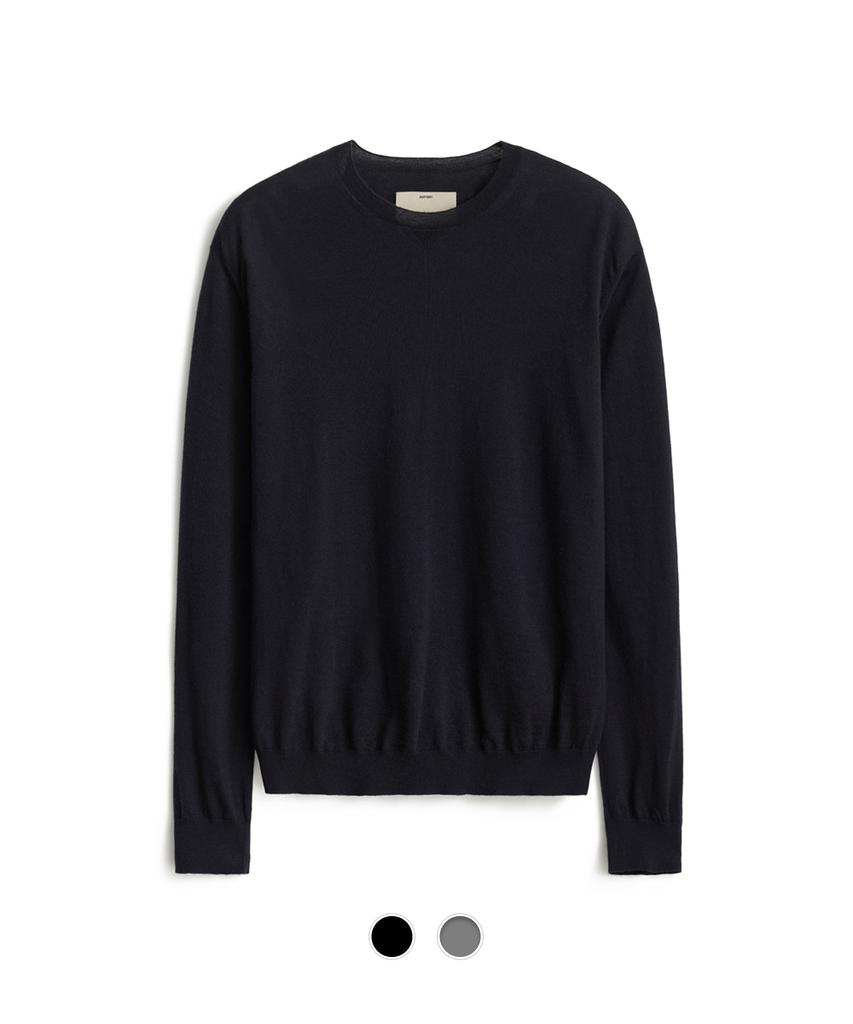 POTTERY Super Fine Wool Crewneck Knit - 2 Colors