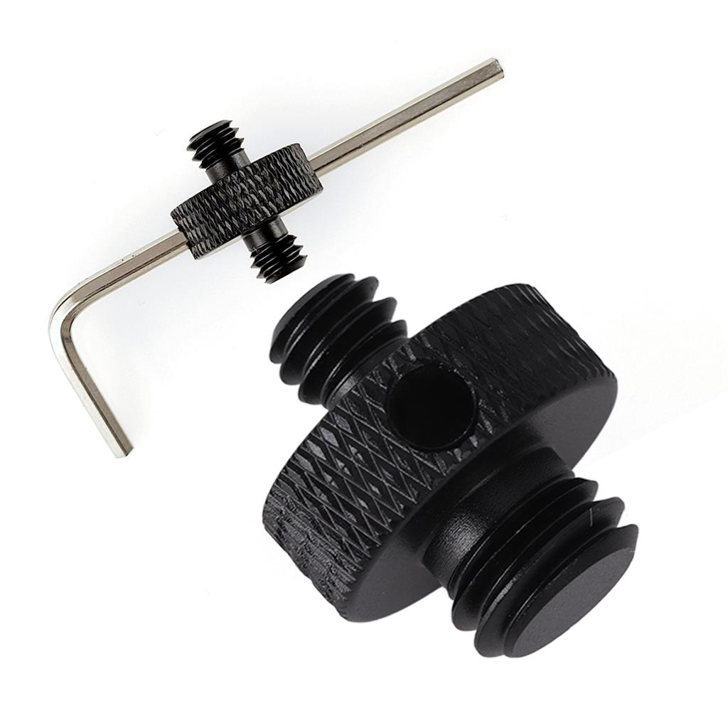 1Celsius4 Inch to 3Celsius8 Inch Male Threaded Screw Mount Adapter for Tripod Camera Cage   Head
