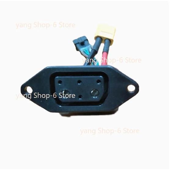 Fit Super Soco Lithium Battery Connector Charger Socket Line Circular Line For Super Soco Tc Ts Tsx Cu