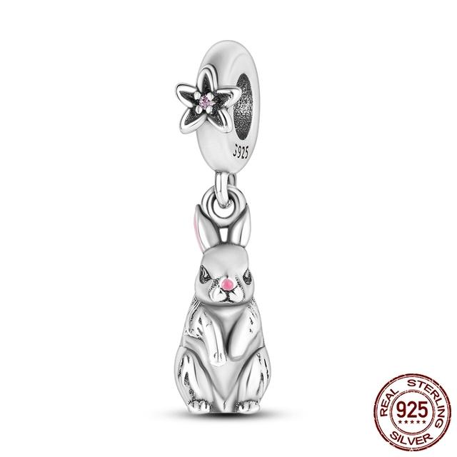 The New Pendant Beaded Charms Fit Bracelet 925 Sterling Silver Women DIY Fine Jewelry