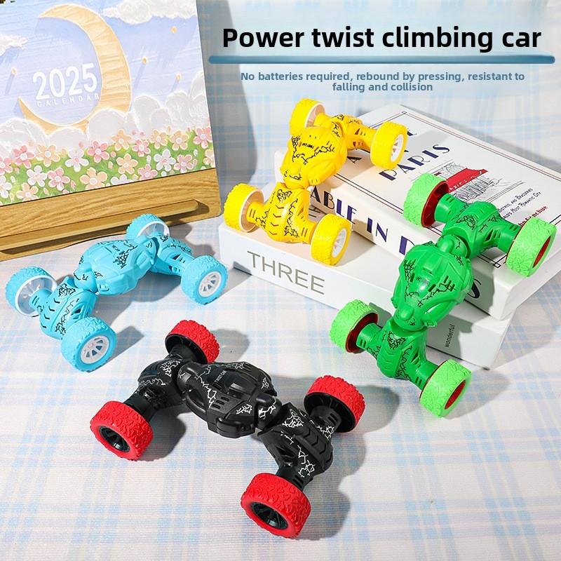 Kids Offroad Car Toy With Crawling Ability And Press Rebound Design Gift For