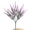 Шелковое растение лаванды Искусственный букет из пластика для украшения дома и использования на мероприятиях