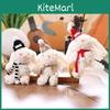 Плюшевый брелок-кролик из мягкого короткого плюша для детей и коллекционеров
