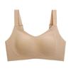 Traceless adjustment type ultra-thin underwear women's big breasts show small breasts, anti-sagging full cup thin bra cover