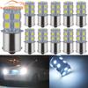 10pcs 1156 1157 Reverse Brake Car Lamps 5050 13SMD Leds Turn Signal Lights Tail Strobe Auto Day Parking Rear Trunk Bulbs DC 12V