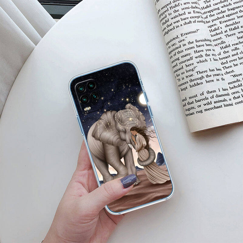 MH8 Animal Elephant Phone Case for Motorola Edge 20 30 S30 40 50 Fusion Lite Plus Pro Neo Ultra One Power Action Macro Hyper Vision Zoom