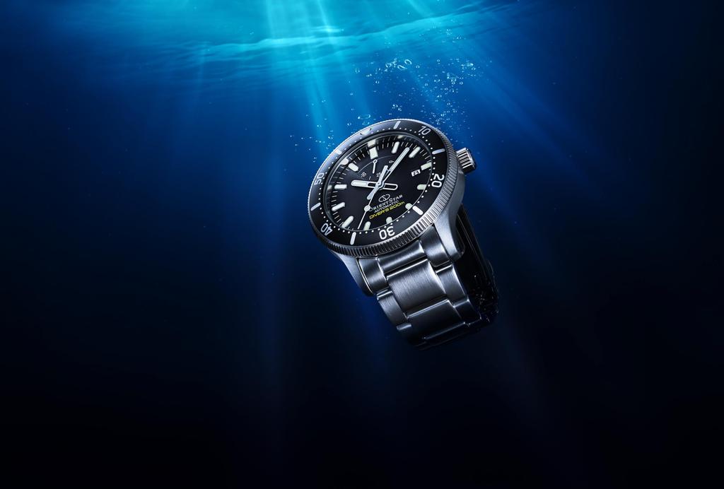Orient Star Автоматические 200м с силиконовым водонепроницаемым до 200м Воздух Черный RK-AU0309B Мужские часы, Дайвер, Ремешок, Дайвинг,