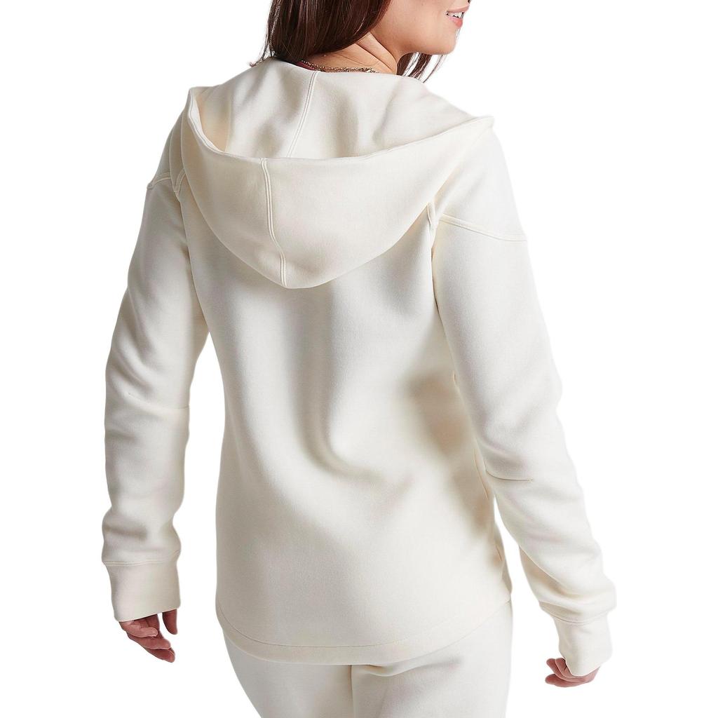 Nike Sportswear Women's Tech Fleece Windrunner Full Zip Hoodie Pale Ivory/Black FB8338-110