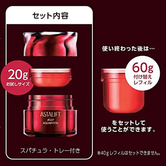 Пробная версия Astalift Jelly Aquarista 20 г. Приблизительно 20 дней в магазине стоит дополнительных дней Advance Serum Ceramide [только официальная версия] (Включает количество)
