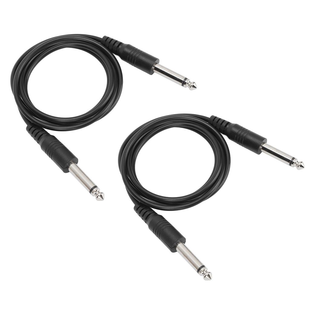 6,35 мм гитарный инструментальный кабель 14 дюймов прямой-прямой гитарный шнур для электрогитары бас