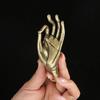Hand Gesture Statue,Hand Sculpture,Brass Statue,Decorative Collectible Artwork for Table