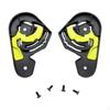 1 пара креплений для мотоциклетного шлема, замена для 560, с винтами, прочное крепление визора, левое и правое