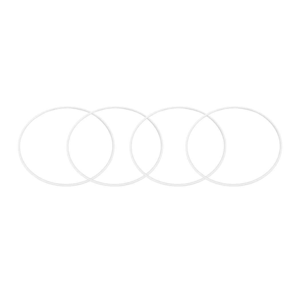 4Pcs 20 Inch Wheel Rim Protector Ring ABS Scratch Resistant Elegant Look Self Adhesive Wheel Rim Guard Trim Ring for