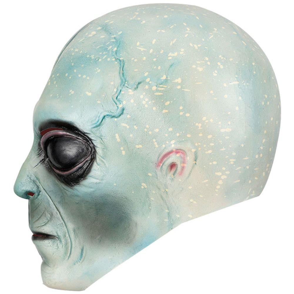 Full Head Mask Alien Mask Green Alien Mask Aliens Masks Fun Halloween Mask Carnival Dress Up