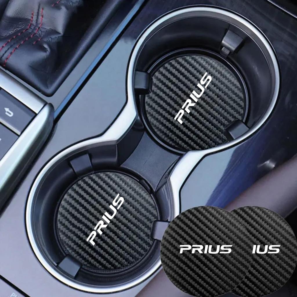 Prius car новый Prius 60 50 30 series коврик для чашки для Prius напитки детали интерьера для нового диаметра 2 удобные автомобильные принадлежности [Только для] Нескользящая подставка,