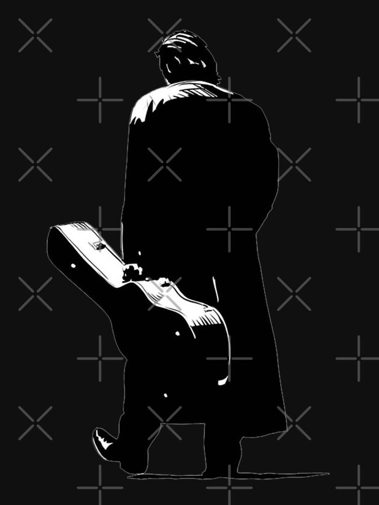 Willie Nelson Johnny Cash Silhouette FanArt Essential T-Shirt