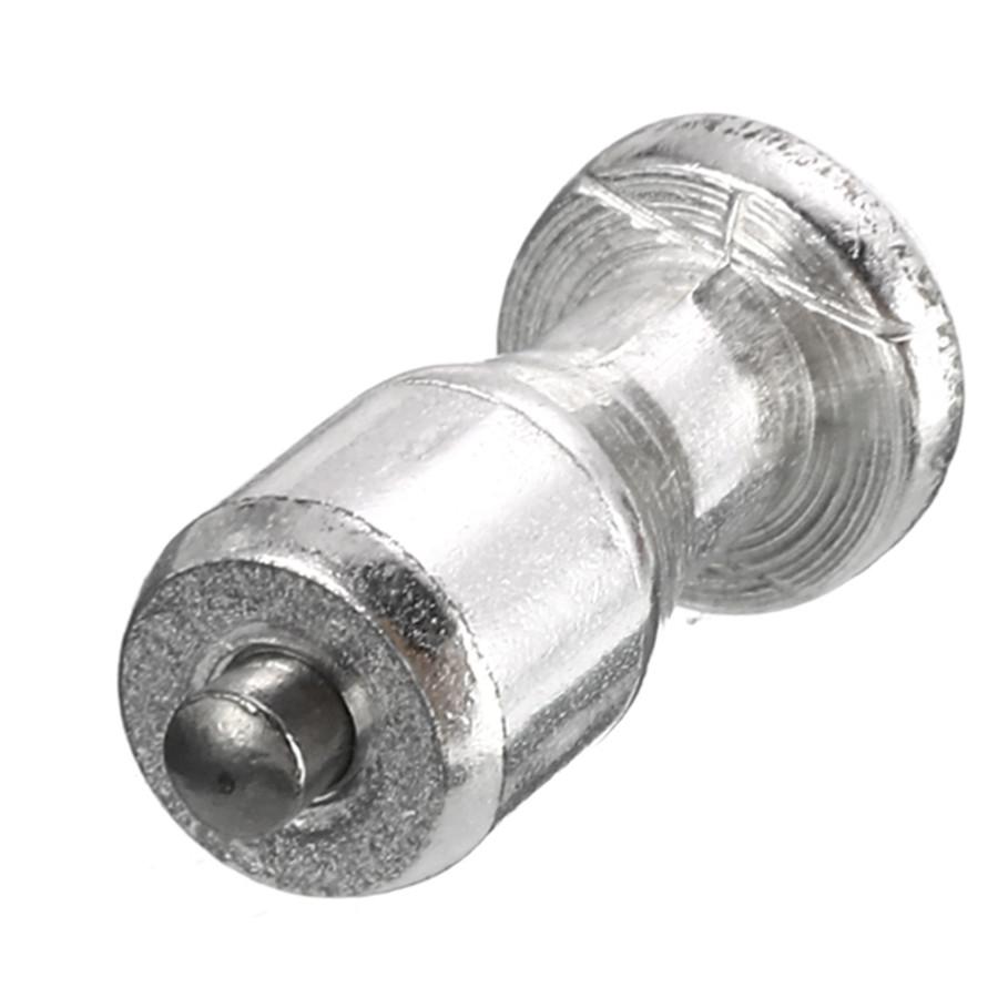 100 шт. Зимние колесные гайки Автомобиль Мотоцикл Квадроцикл Шины Шипы Винт Снежные шипы Серебристый