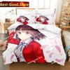 3D Печать Аниме Saekano Мегуми Като Комплект постельного белья Печатное одеяло Наволочка Односпальный Двуспальный Queen Super King Размеры Комплекты