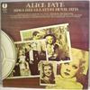 Виниловая пластинка ALICE FAYE Алиса Фэй поет свои величайшие хиты из фильмов VS122 Valiant Records 1970 Великобритания Саундтреки Мюзиклы Б/у