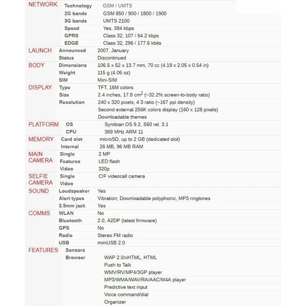 Восстановленный Nokia N76 Оригинальный Bluetooth 3G JAVA 2МП Разблокированный Клавиатура FM Раскладушка Мобильные Телефоны