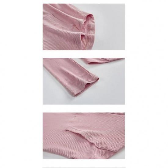 Новый короткий кардиган с длинными рукавами и нишевым свитером Sweet Design Slim