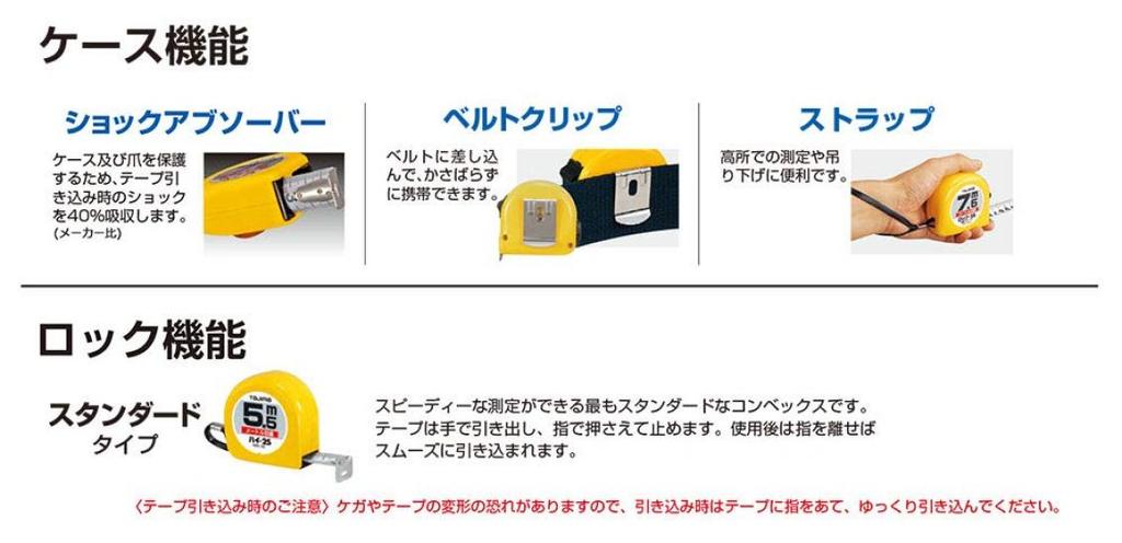 Tajima Convex 5.5m X 19mm High 19 H1955BL