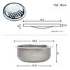 Belca Stainless Drain Set for Sink SP-244E (Japan Made)