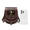 Elegant PU Leather Crossbody Bag For Women Retro Waist Bags With Unique Medieval European Shoulder Bags