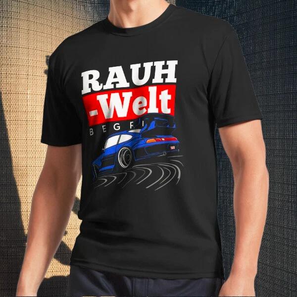 Men's and Women's T-shirts R W B (blue)