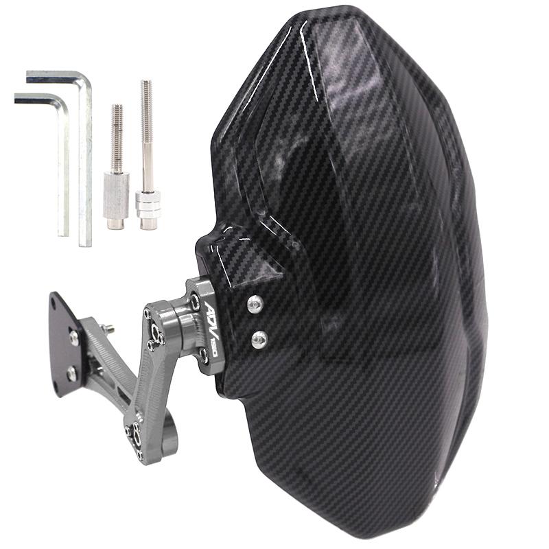 For Honda ADV160 ADV150 ADV 150 160 Motorcycle Rear Wheel Fender Mudguard Adventure Fender Forward Splash Guard  Acssories