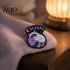Artistic Raccoon Pin Cartoon Brooch Pin, Animal Decorative Enamel Badge, Alloy Easy to Use Lapel Pins for Jackets Backpacks Hats Scarves