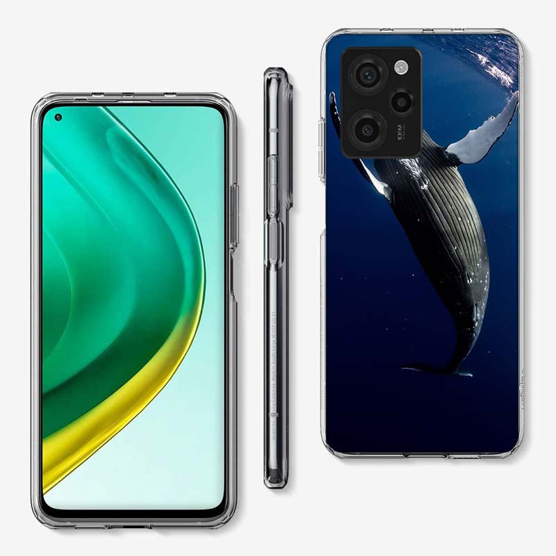 Чехол для телефона 'Кит Морской Гигант' для Xiaomi Poco M8 M7 M6 M4 M3 X7 X6 X4 Pro F7 Ultra M5S Mi 14 14T 15 15T 12T 10T Pro 12S 12 11