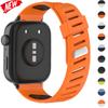 Магнитный ремешок для Huawei watch fit 4 4pro 3 двухцветный силиконовый ремешок для huawei band fit 3 4 4pro дышащий спортивный браслет