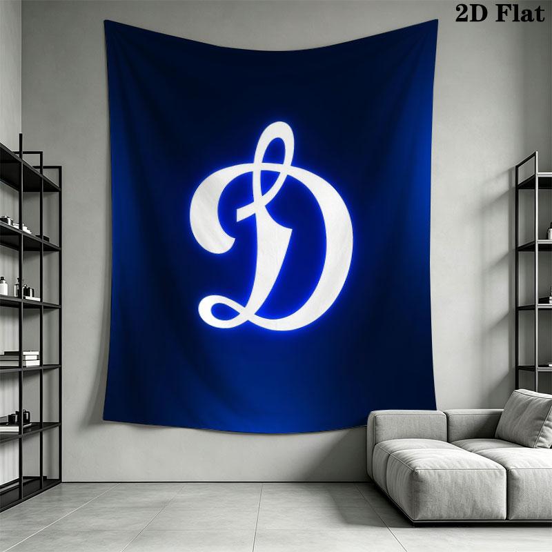 Dynamo Moscow Rush Wall Hanging Printed Fabric Blanket Decorative Tapestries for Bedroom Living Room Home Decor