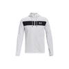 Under Armour Hooded Letter Print Zipper Design Long Sleeve Jacket Men Jackets White 1361621-100