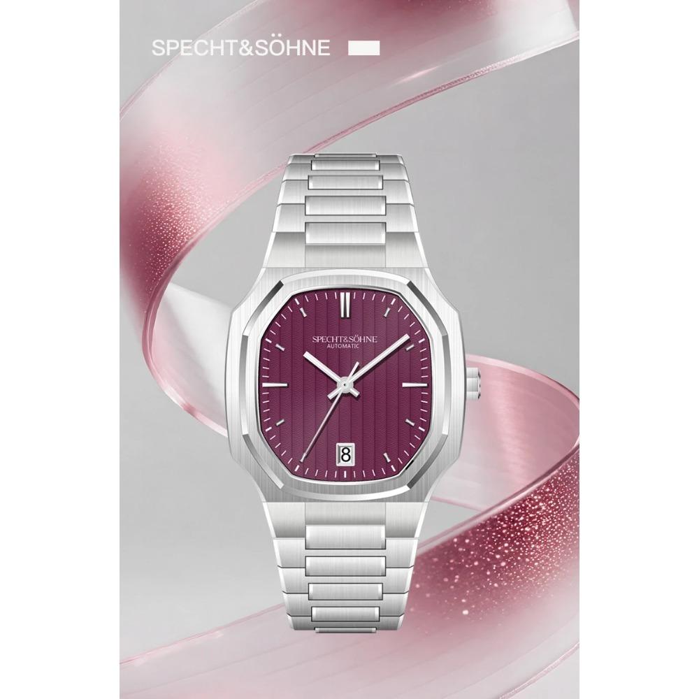 Новинки Часы Specht&Sohne 37MM Автоматические Часы Для Мужчин Япония 8215 Механизм Сапфировое Стекло Нержавеющая Сталь 50M Водонепроницаемые