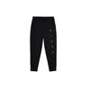 Solid Color Knitted Sports Pants Women Bottoms Black DJ0772-010