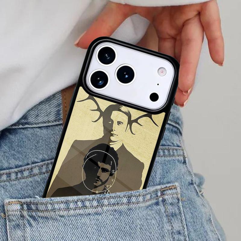Чехол для телефона Ганнибал для iPhone 16e 15 14 13 12 17 Pro Max Plus Air 17pro Cover Coque