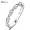 Классическое кольцо Lindon из медного сплава с цирконием, женские ювелирные изделия, свадебный подарок для вечеринки