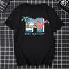 Men Clothing Retro T Shirt Vintage Rock Hip Hop Tv T Shirt Summer Unisex Casual Tshirt Mtv Music Television Graphic Tshirts Tees