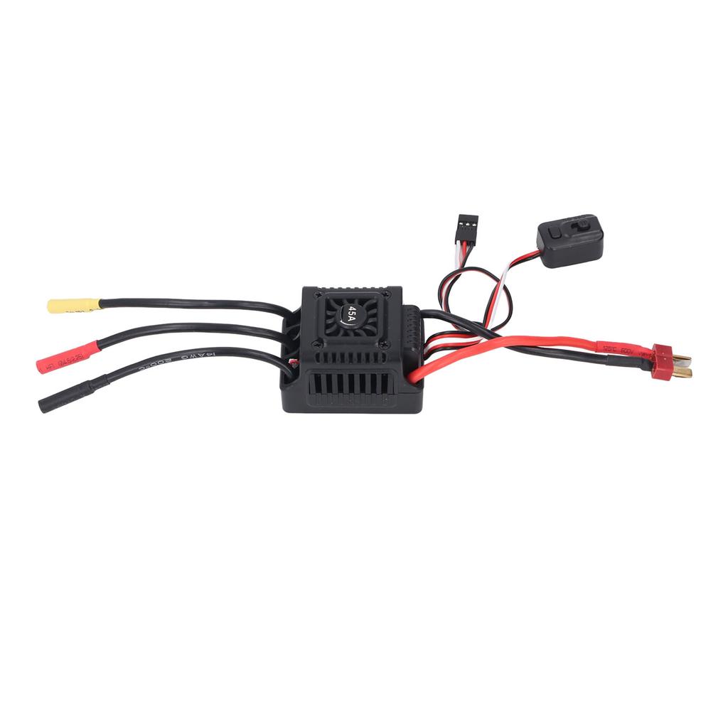 Brushless RC ESC Water Proof Electronic Speed Controller T Plug 2 To 3S for 1 10 1 12 1 14 1 16 RC Car Brushless Motor
