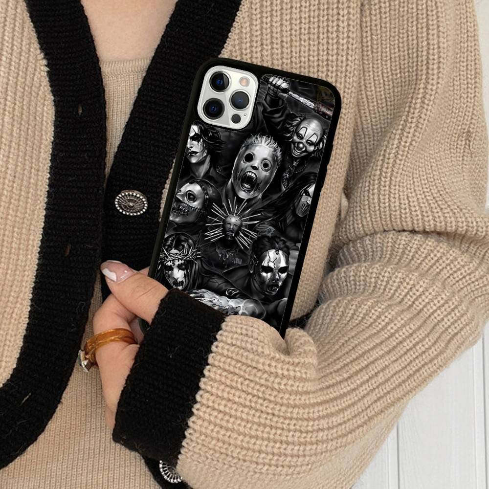 Band Cool-S-SlipknotS-S PC+TPU Protective Phone Case For IPhone 17 16 Pro Max 15 Plus 14 13 12 11 Cover