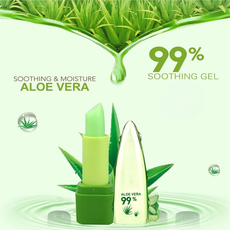 Макияж для губ Водостойкий стойкий увлажняющий крем для изменения цвета Алоэ Вера Прекрасная помада Недорогой макияж