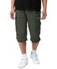 Outdoor Products Men's Custom-Made 3/4-Length Stretch Dry UV Protection Cargo Shorts In Khaki, Size L