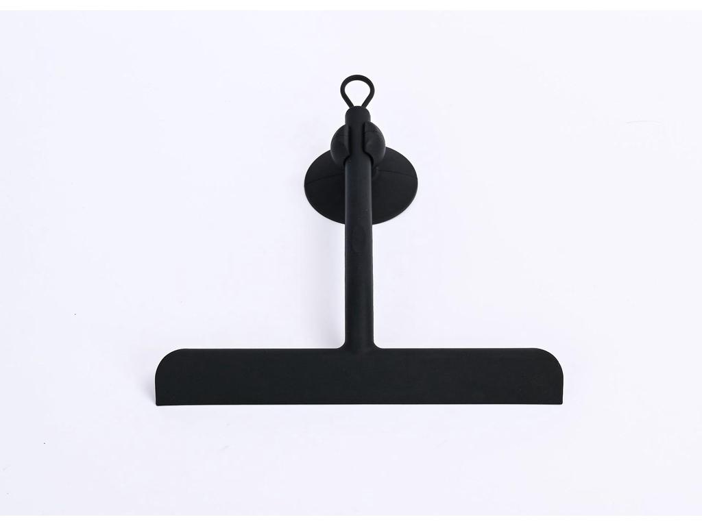 Силиконовый скребок для стекла с крючком для уборки ванной комнаты и окон